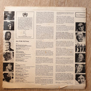 All-Star Festival  - In Aid of the World's Refugees - Vinyl LP Record - Very-Good+ Quality (VG+) - C-Plan Audio