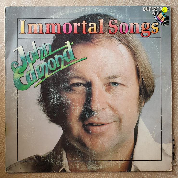 John Edmond - Immortal Songs ‎–  Vinyl LP Record - Opened  - Good Quality (G) (Vinyl Specials) - C-Plan Audio