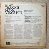 Vince Hill ‎– In My Thoughts Of You - Vinyl LP Record - Very-Good+ Quality (VG+) - C-Plan Audio