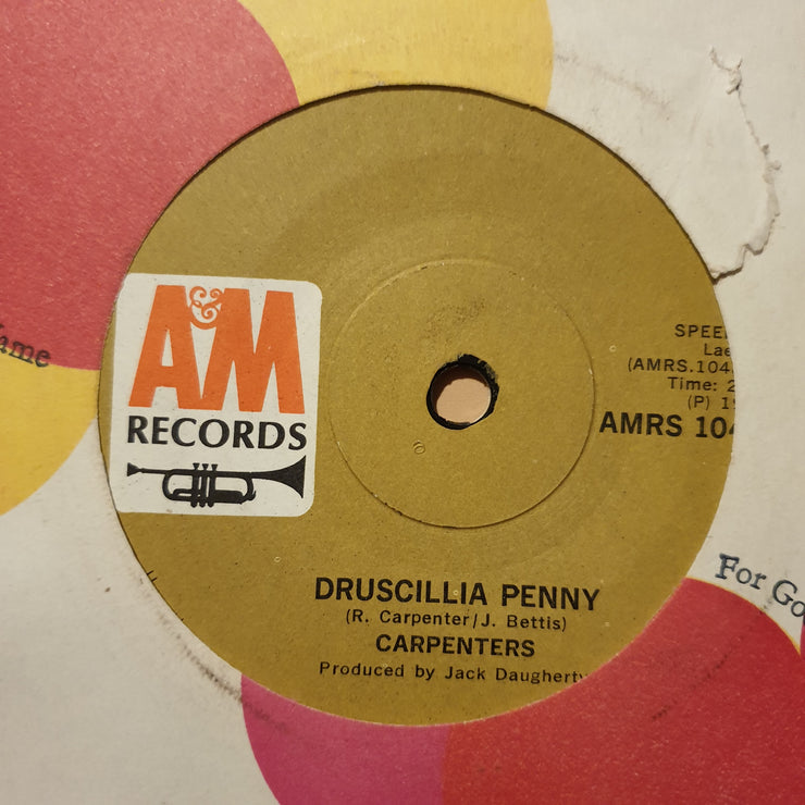 Carpenters - Sing - Vinyl 7" Record - Opened  - Very-Good Quality (VG) - C-Plan Audio