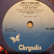 Leo Sayer ‎– More Than I Can Say - Vinyl 7" Record - Very-Good- Quality (VG-) - C-Plan Audio