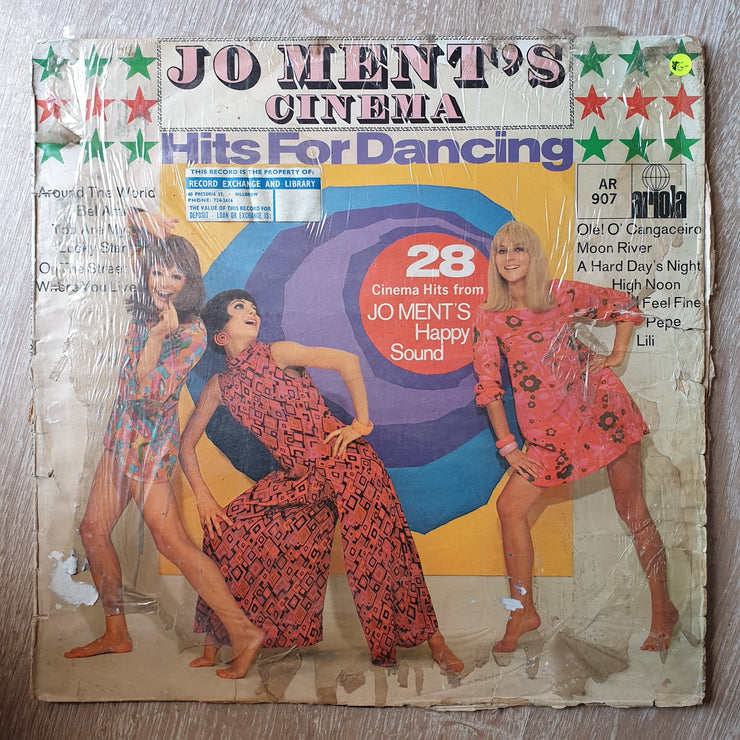 Jo Ment's Cinema ‎–‎ Hits for Dancing - Vinyl LP Record - Opened  - Good Quality (G) (Vinyl Specials) - C-Plan Audio