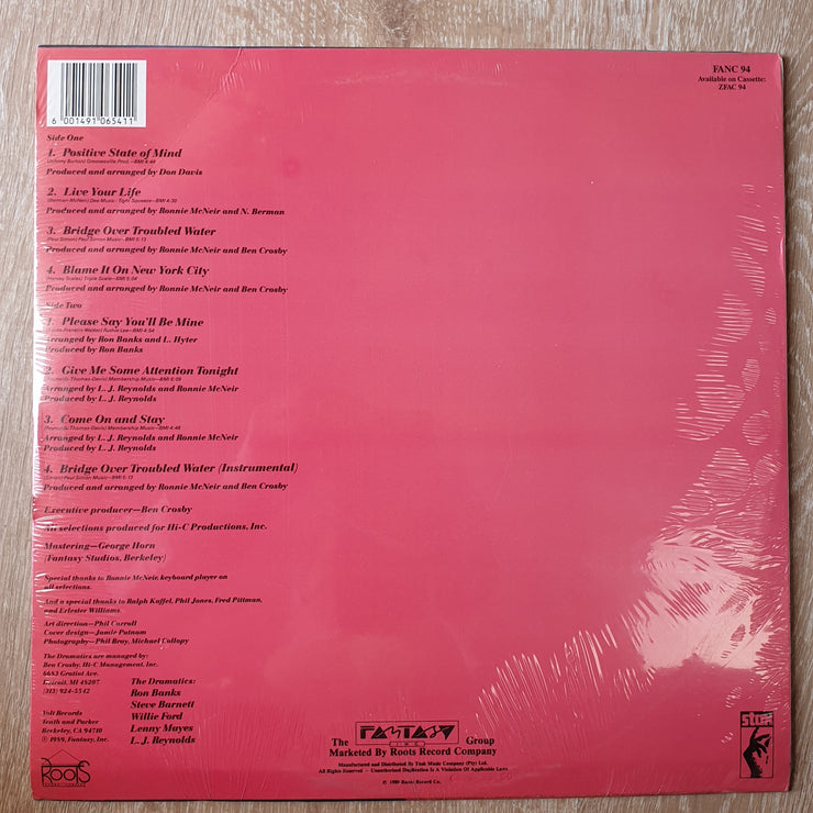 The Dramatics ‎– Positive State Of Mind - Vinyl LP Record - Sealed - C-Plan Audio