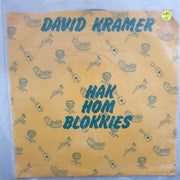David Kramer ‎– Hak Hom Blokkies / Boggom En Voetsek  - Vinyl 7" Record - Opened  - Very-Good Quality (VG) - C-Plan Audio