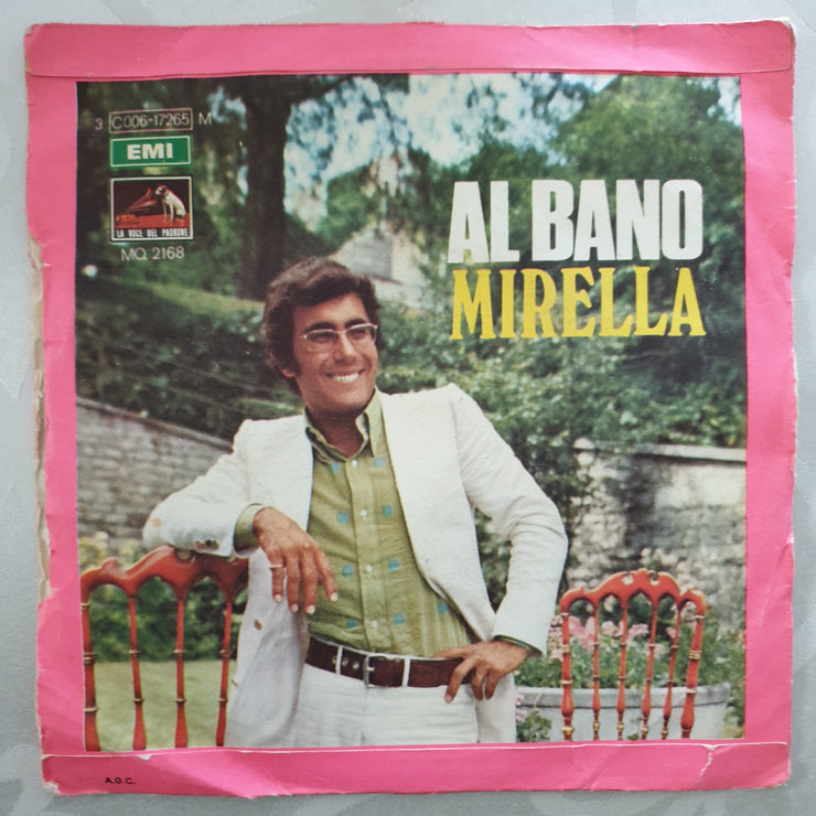 Al Bano – Mezzanotte D'Amore - Vinyl 7" Record - Very-Good- Quality (VG-) - C-Plan Audio
