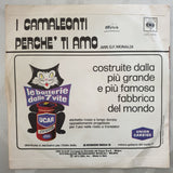 I Camaleonti ‎– Perche Ti Amo - Vinyl 7" Record - Very-Good- Quality (VG-) - C-Plan Audio