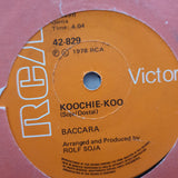 Baccara ‎– Granada / Koochie-Koo - Vinyl 7" Record - Very-Good+ Quality (VG+) - C-Plan Audio