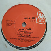 Joe Jackson ‎– Steppin' Out / Chinatown - Vinyl 7" Record - Very-Good+ Quality (VG+) - C-Plan Audio