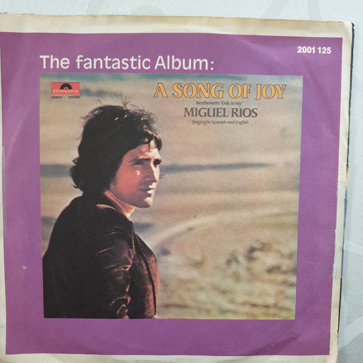 Miguel Rios ‎– Like An Eagle - Vinyl 7" Record - Very-Good+ Quality (VG+) - C-Plan Audio