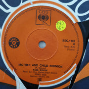 Paul Simon ‎– Mother And Child Reunion - Vinyl 7" Record - Very-Good+ Quality (VG+) - C-Plan Audio