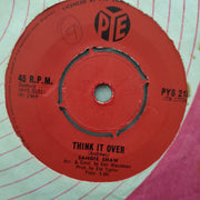 Sandie Shaw ‎– Think It All Over - Vinyl 7" Record - Very-Good Quality (VG) - C-Plan Audio