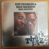 Ray Charles & Milt Jackson - Soul Meeting - Vinyl LP Record - Opened  - Fair Quality (F) - C-Plan Audio