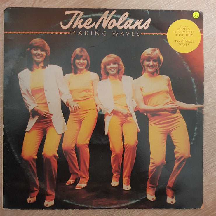 The Nolans - Making Waves - Vinyl LP Record - Very-Good+ Quality (VG+) - C-Plan Audio