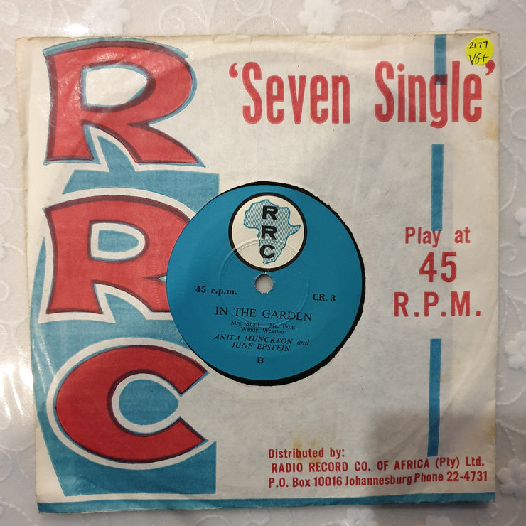 Anita Munckton and June Epstein - In the Garden - Vinyl 7" Record - Very-Good+ Quality (VG+) - C-Plan Audio