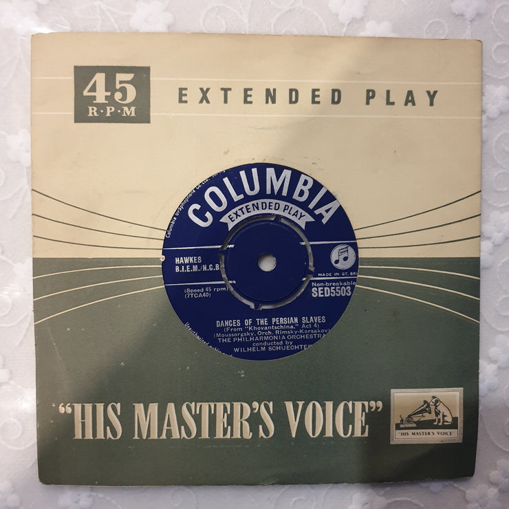 Philharmonia Orchestra ‎– Dances Of The Persian Slaves - Vinyl 7" Record - Very-Good+ Quality (VG+) - C-Plan Audio