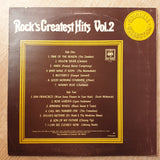 Rocks Greatest Hits - Original Collection - Vol 2  - Vinyl LP - Opened  - Very-Good+ Quality (VG+) - C-Plan Audio