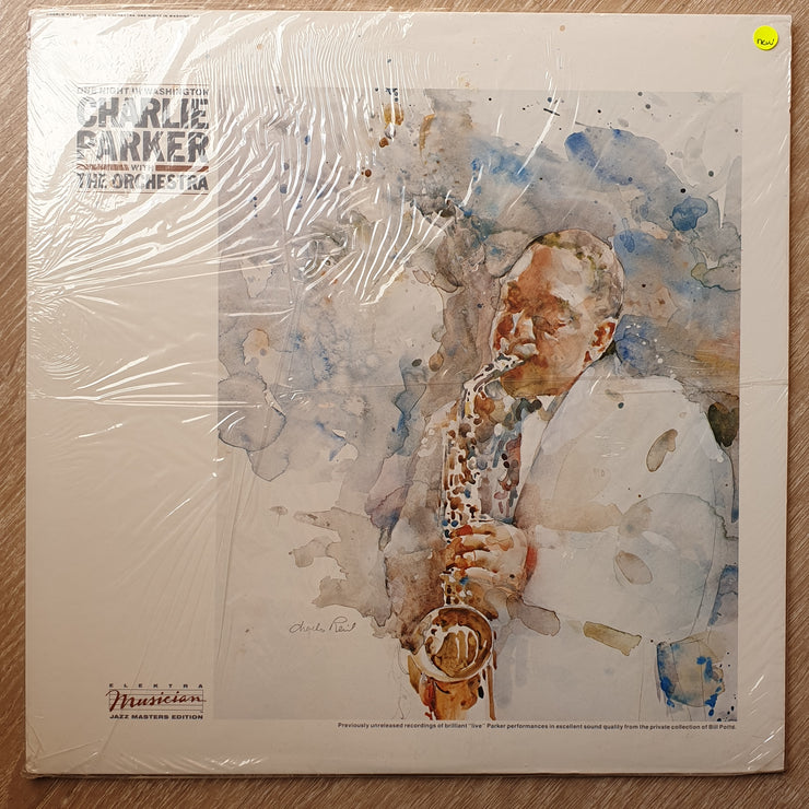 Charlie Parker With The Orchestra ‎– One Night In Washington - Vinyl LP Record - Sealed - C-Plan Audio