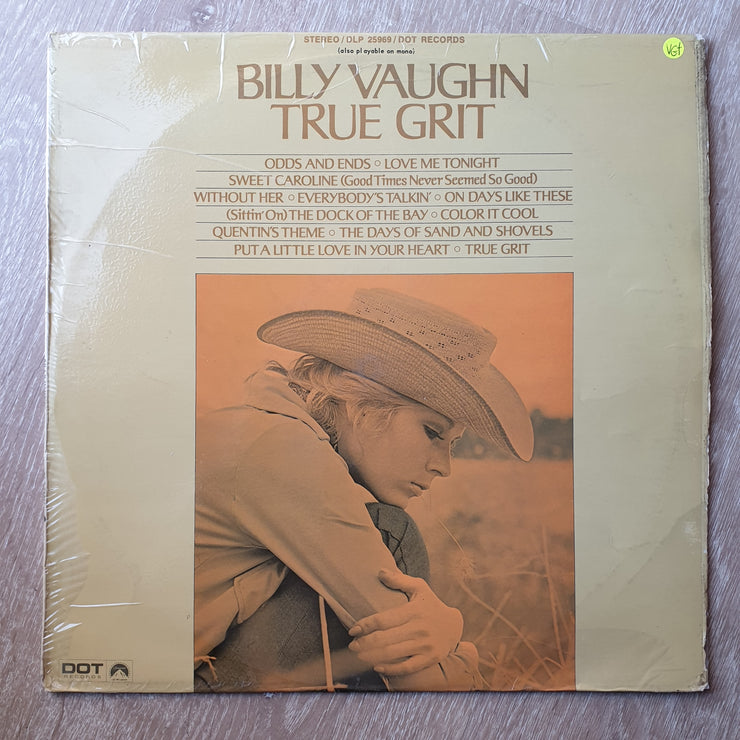Billy Vaughn ‎– True Grit - Vinyl LP Record - Very-Good+ Quality (VG+) - C-Plan Audio