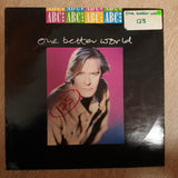 ABC ‎– One Better World - Vinyl LP Record - Very-Good Quality (VG) - C-Plan Audio