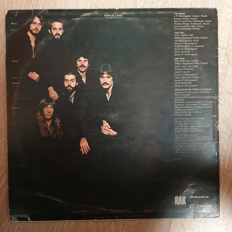 Exile - Mixed Emotions - Vinyl LP Record - Opened  - Good Quality (G) (Vinyl Specials) - C-Plan Audio