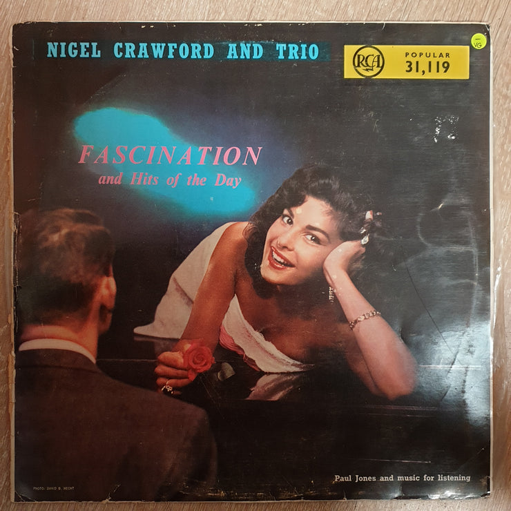 Nigel Crawford and Trio (Very Rare) - Fascination - Vinyl LP Record - Opened  - Very-Good- Quality (VG-) - C-Plan Audio