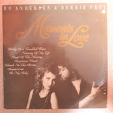 Bo Andersen & Bernie Paul ‎– Moments In Love - Welterfolge Der Popmusik - Vinyl LP Record - Very-Good+ Quality (VG+) - C-Plan Audio