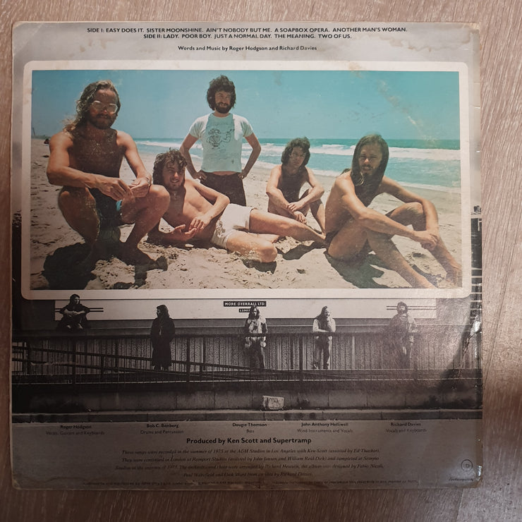 Supertramp ‎– Crisis? What Crisis? - Vinyl LP Record - Very-Good+ Quality (VG+) - C-Plan Audio