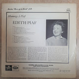 Edith Piaf ‎– Hommage A Piaf - Recorded in Paris - Vinyl LP Record - Opened  - Very-Good- Quality (VG-) - C-Plan Audio