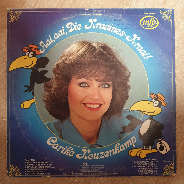 Carike Keuzenkamp - Nai, Aai, Die Kraines Kraai  - Vinyl LP Record - Opened  - Very-Good Quality (VG) - C-Plan Audio