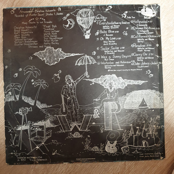 Waterloo & Robinson - Sing My Song - Vinyl LP Record - Very-Good+ Quality (VG+) - C-Plan Audio