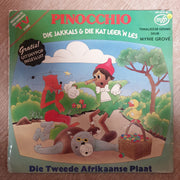 Pinocchio - Die Jakkals & Die Kat Leer 'n Les - Mynie Grove - Vinyl LP Record - Very-Good- Quality (VG-) - C-Plan Audio
