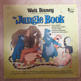 Walt Disney ‎– Disneyland - The Jungle Book (With Book) - Vinyl LP Record - Very-Good+ Quality (VG+) - C-Plan Audio