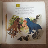 Walt Disney ‎– Disneyland - The Jungle Book (With Book) - Vinyl LP Record - Very-Good+ Quality (VG+) - C-Plan Audio