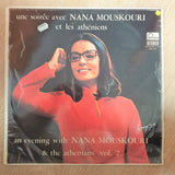 Nana Mouskouri - An Evening With - Une Soirée Avec Nana Mouskouri Et Les Atheniens - Vol. 2 - Vinyl LP Record - Very-Good+ Quality (VG+) - C-Plan Audio