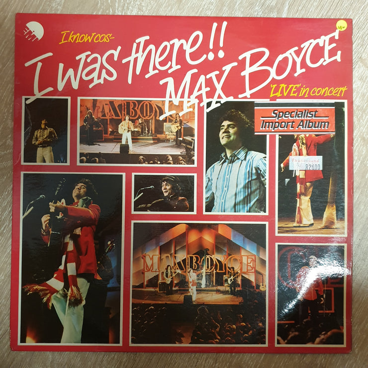 Max Boyce - Live in Concert - Specialist Import Album - Double Vinyl LP Record - Very-Good+ Quality (VG+) - C-Plan Audio