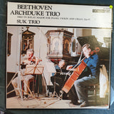 Beethoven - Suk Trio ‎– Archduke Trio - Vinyl LP Record - Very-Good+ Quality (VG+) - C-Plan Audio