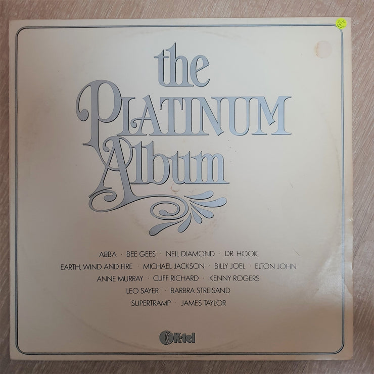 The Platinum Album - K-Tel - Original Artists - Vinyl LP Record - Very-Good+ Quality (VG+) - C-Plan Audio