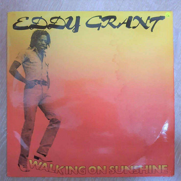 Eddy Grant ‎– Walking On Sunshine - Vinyl LP Record - Good+ Quality (G+) - C-Plan Audio