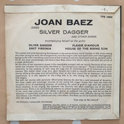 Joan Baez ‎– Joan Baez Sings Silver Dagger & Other Songs - Vinyl 7" Record - Very-Good+ Quality (VG+) - C-Plan Audio