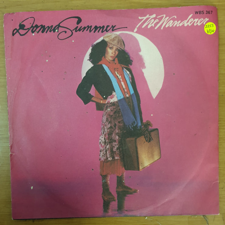 Donna Summer ‎– The Wanderer - Vinyl 7" Record - Very-Good+ Quality (VG+) - C-Plan Audio