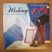 A Flock Of Seagulls ‎– Wishing (If I Had A Photograph Of You) - Vinyl 7" Record - Very-Good+ Quality (VG+) - C-Plan Audio