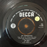 The Who ‎– My Generation - Vinyl 7" Record - Good+ Quality (G+) - C-Plan Audio