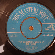 Danny Williams With Geoff Love And His Orchestra ‎– The Wonderful World Of The Young - Vinyl 7" Record - Good Quality (G) - C-Plan Audio