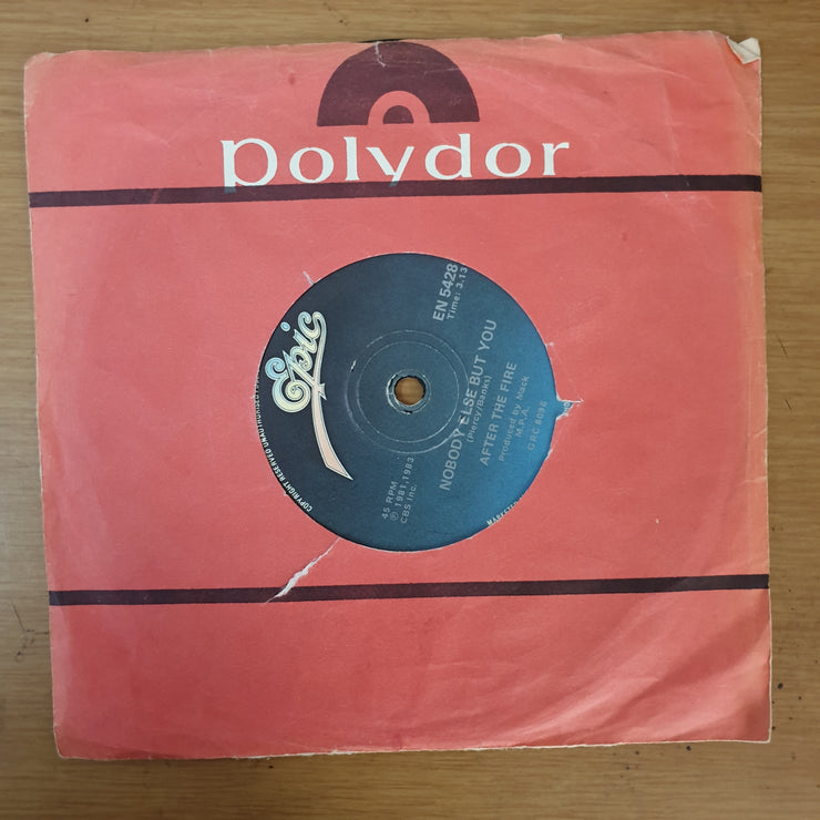 After The Fire ‎– Der Kommissar  - Vinyl 7" Record - Very-Good+ Quality (VG+) - C-Plan Audio