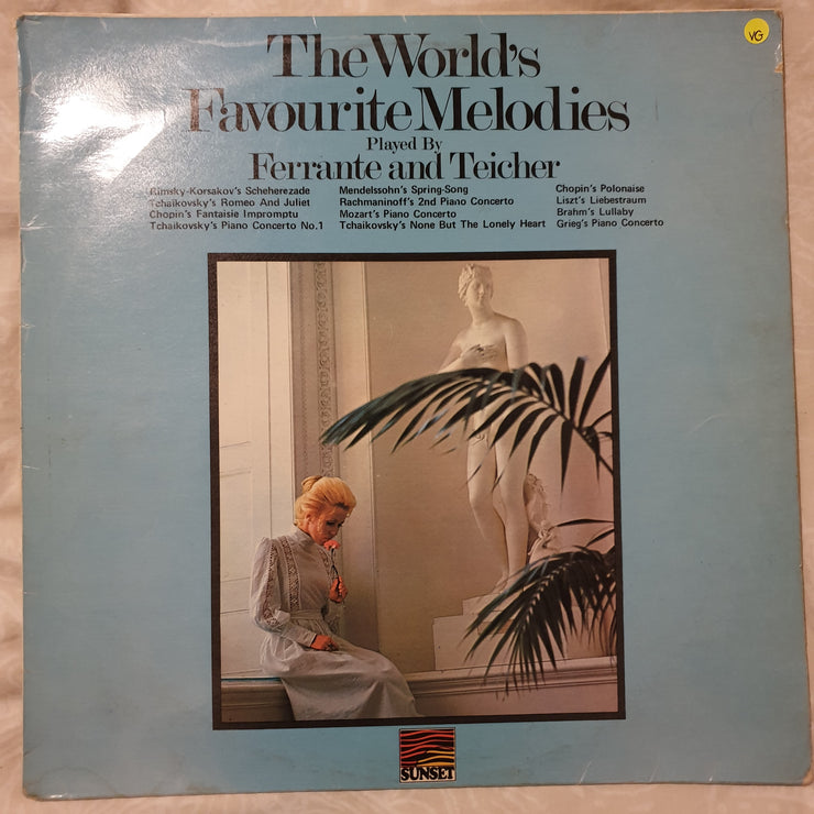 The World's Favourite Melodies - Ferrante and Teicher - Vinyl LP Record - Very-Good Quality (VG) - C-Plan Audio