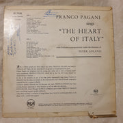 Franco Pagani ‎– The Heart Of Italy - Vinyl LP Record - Good+ Quality (G+) - C-Plan Audio
