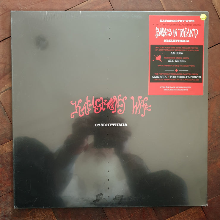 Katastrophy Wife ‎– Dysrhythmia - Babes in Toyland - Vinyl LP Record - Sealed - C-Plan Audio