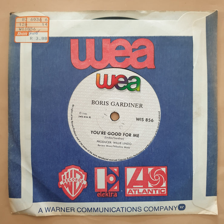 Boris Gardiner ‎– I Want To Wake Up With You - Vinyl 7" Record - Very-Good+ Quality (VG+) - C-Plan Audio