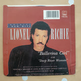 Lionel Richie ‎– Deep River Woman / Ballerina Girl - Vinyl 7" Record - Very-Good+ Quality (VG+) - C-Plan Audio