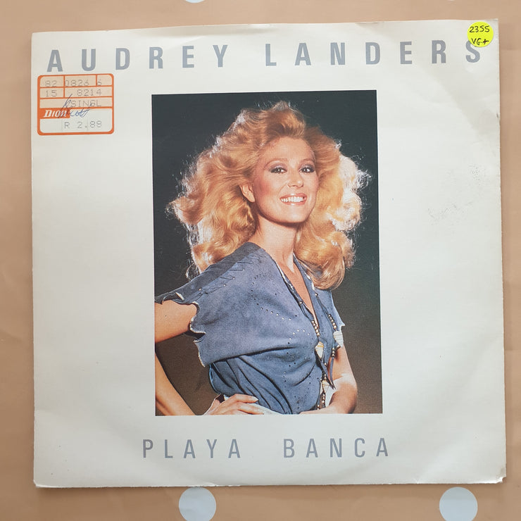 Audrey Landers ‎– Playa Blanca - Vinyl 7" Record - Very-Good+ Quality (VG+) - C-Plan Audio